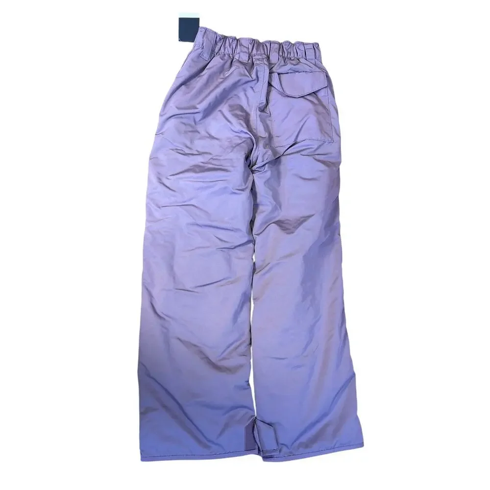 NWT GAP Kids Purple Amethyst Pull On Straight Leg Outdoor Winter Snowpants US 12